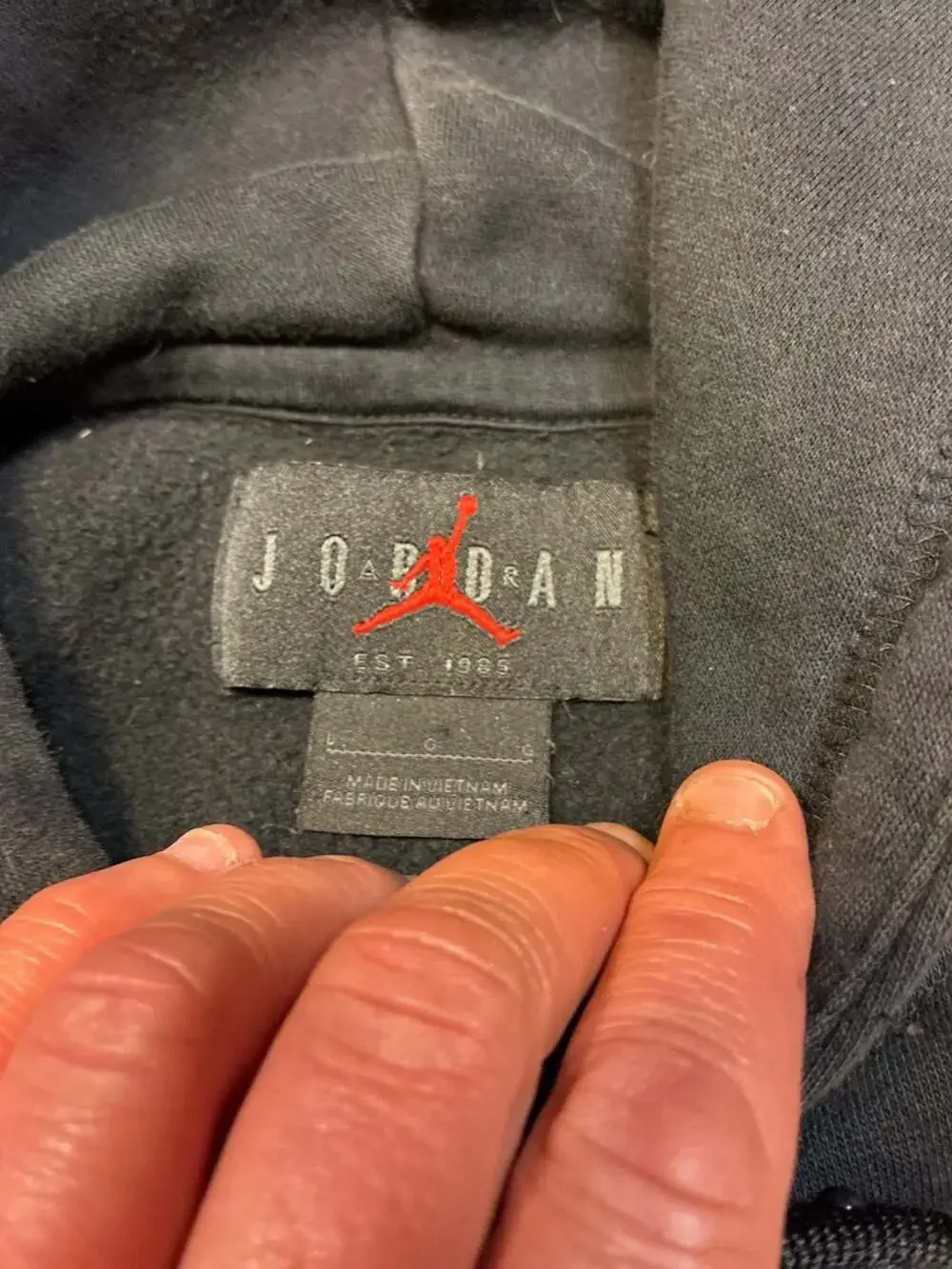 Jordan Air Jordan 1 Chicago Flight Pullover Hoodie Black FD0568-010